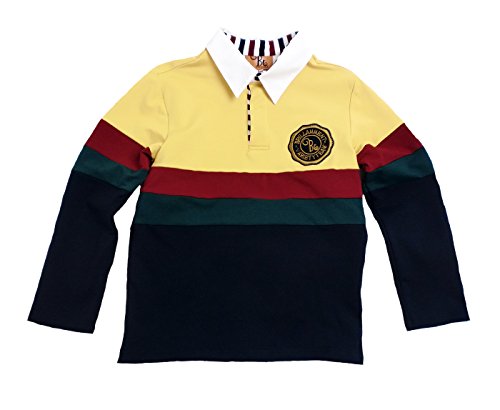 ブリラメント] 英国小紳士 貴族紋章刺繍入りきちんと感ある長袖