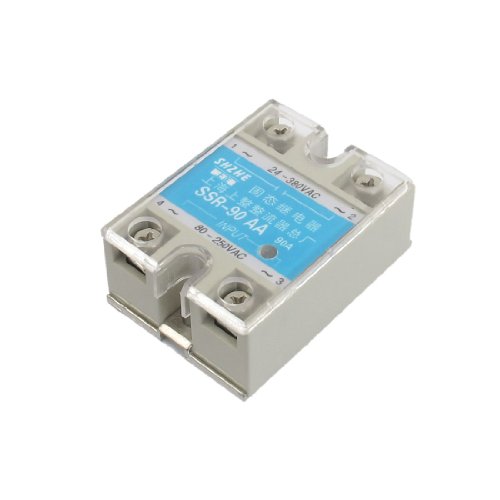 Relais statique SSR-90AA commutation silencieuse AC 80-250V charge 24-380V haute puissance