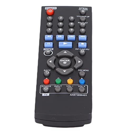 Remote Control Replacement for Dvd Player Bp350 Remote Control Abs Black Akb73896401 Remote Control For Dvd Player Remote Control For Bp340 Bp135 Bp335W