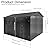 Dyncan Metal Garden Shed for Enhanced Organization and Security, 10ft x 8ft Outdoor Storage Solution with Window and Durable Construction, Dark Grey