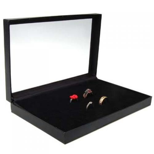Buy FLAWISH 36 Slots Jewelry Ring Display Box Case Holder Black at