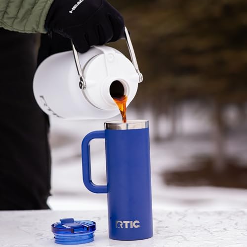 RTIC Outback Jug Termo de 64 oz, Interior Cerámico, Blanco miniatura 5