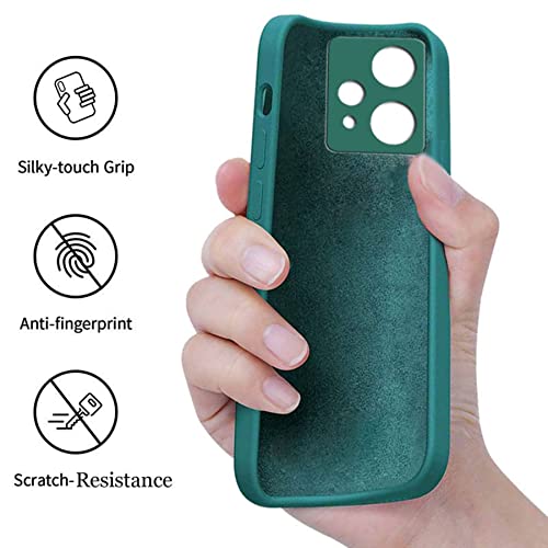 Image of A rtistque Back Cover Case for Realme 9 Pro Plus 5G / Realme 9 4G with Camera Protection | Shockproof TPU | Stylish Protective Design | Slim Fit |Realme 9 Pro Plus 5G / Realme 9 4G Back Cover - Green