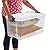 Sterilite 4-Pack Ultra Latching Box, Storage Bins with Lids, Clear Plastic, 70 Quart - Heavy-Duty Organizing Containers for Closet, Bathroom, and Office