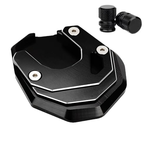 �L�b�N�X�^���h�t�b�g�p�b�h �z���_�ɓK�� XADV750 NC750X 2017-2026 �I�[�g�o�C�T�C�h�X�^���h�L�b�N�X�^���h���L�N�b�V����(Combo 21-2024 Black)