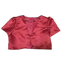 Algopix Similar Product 9 - ICSTH Girls Bolero Shrug Short Sleeve