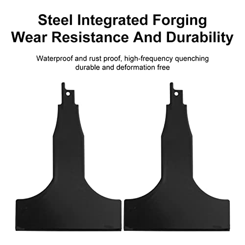 4 Pcs Reciprocating Saw Scraper Blade, 10/30/50/100Mm Sturdy Scraping Tool Attachment Accessoriesas And Adapter For Reciprocating Saw, High Carbon Steel Tile Cleaning Tool For Tile Floor #TOP6