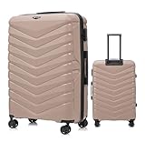 Práctico interior para una organización óptima: el diseño refinado del interior con correas elásticas y un práctico bolsillo con cremallera mantiene tus artículos organizados y protegidos. Mantén el control de tu equipo de viaje; viaja con estilo y organizado con esta maleta de viaje que te ofrece una excelente visión general y garantiza que siempre tienes todo a mano.