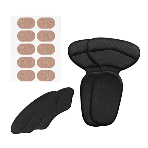 shamjina Kit de protetores de calcanhar de, antiderrapante autoadesivo respirável proteção anti ques