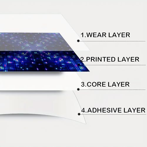 Image of Nuxovilar Peel and Stick Vinyl Floor Tiles, 12x12 Inch