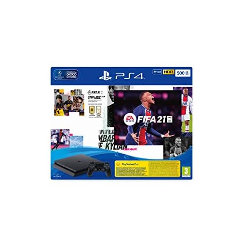 Sony PS4 Slim 500GB + FIFA 21 + FUT 21