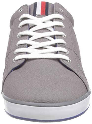 Tommy Hilfiger Sneakers Vulcanizzate Uomo Scarpe, Grigio (Steel Grey), 44 EU