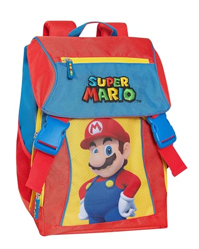 Sac à dos Super Mario double compartiment avec dossier rembourré