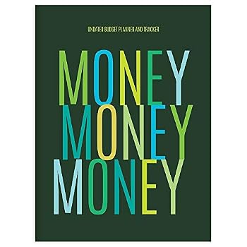 Calendar Time Factory Money Budget Tracker - Family Finance Monthly Planner - 2023 - Financial Planner - Green - 10.25 x 7.25 inches Book