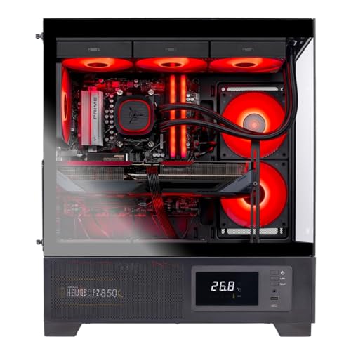 Image of Skytech Gaming Azure 3 Plus Gaming PC, Intel i7 14700F 2.1GHz, NVIDIA RTX 5070 12GB, 2TB Gen4 NVMe SSD, 16GB DDR5 RAM 6000, 850W Gold ATX 3 PSU, 360 ARGB AIO, Wi-Fi, Win 11, Desktop