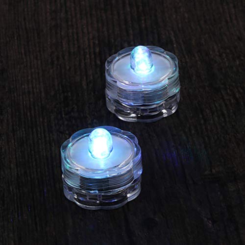 Velas de LED à prova d'água POPETPOP com 4 peças - Velas de LED à prova d'água e sem chamas, decor