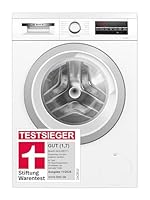 Bosch WUU28T71, Stiftung Warentest Testsieger*, Serie 6 Waschmaschine 8 kg, Unterbaufähig, 1400 UpM, Beladungserkennung, Hygiene Plus, Nachlegefunktion, Frontlader, LED Display, Schontrommel, AquaStop