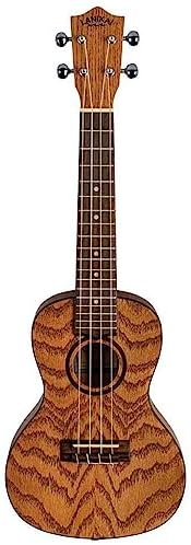 Lanikai OA-C 4 String Ukulele, All Solid Oak Concert Ukulele, with Hiden Scarf Joint