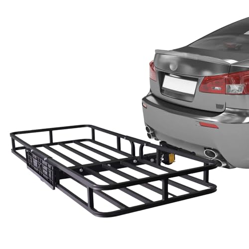 Plutohiker Heckträger für Anhängerkupplung 120x61x15cm,Wildträger Heckträger mit Montagekupplung,Suitable for Tow Hitch (Anhängerkupplung),Einsetzbar in ATV, PKW, SUV.Hoflader