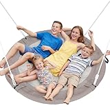 Trekassy Nestschaukel Outdoor 120cm Tellerschaukel für bis zu 300kg, 900D...