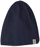 Außenseite mit Rippstruktur; Innenseite glatt gestrickt