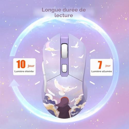 Souris Gamer 7 Boutons Programmables Capteur Haute Précision - 4