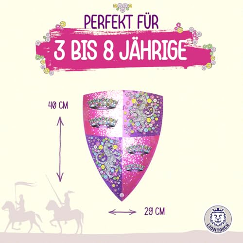 Liontouch 25201LT Kristall Prinzessin Schild, Pink | Spielzeug aus Schaumstoff für Mädchen