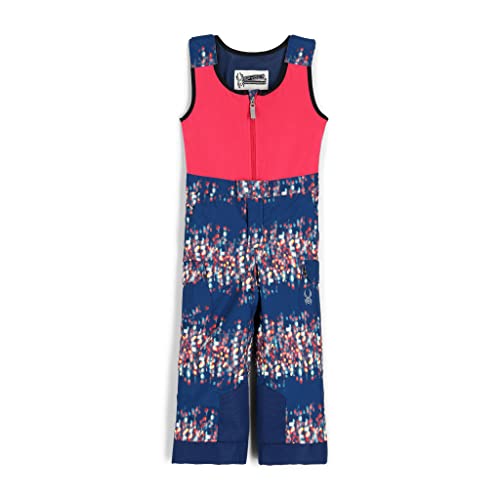Pantalon de ski fille Spyder Bitsy Sparkle rose pour sports d'hiver