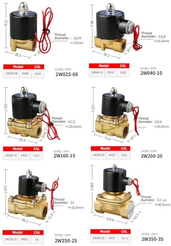Électrovanne électrique fermée AC 110V 3/8 résolvant les pannes d'arrosage - 6