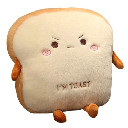 Toast Bread Plush Pillow, Bread Stuffed Pillow,Food Plush Pillow ...