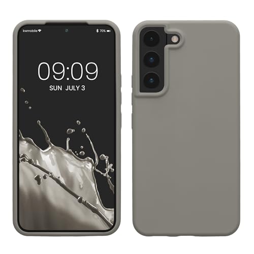 kwmobile Case Compatible with Samsung Galaxy S22 Case - TPU Silicone Phone Cover with Soft Finish - Stone Dust by kwmobile - Used condition - US$7.89
