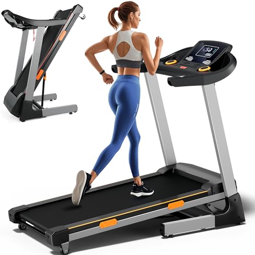 15% Auto Incline Folding Treadmill 350LBS 3.5HP with Console