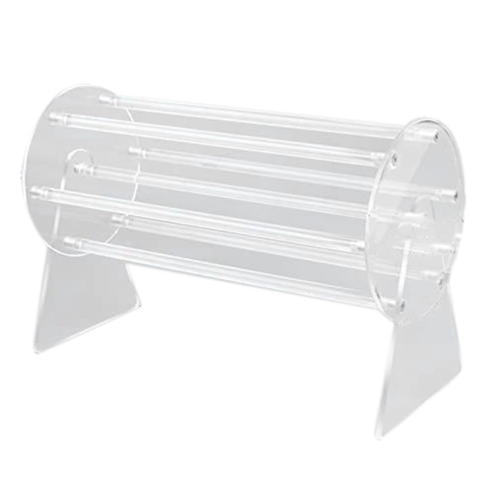 CTRLZS Acrylic Claw Clip Organizer Holder,360Degree Rotating Claw Clip Holder and Storage,Hair Clip Organizer Display for Women