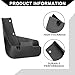 Hihaha Mud Flap Splash Guard with Mount Accessories for Nissan Murano Sport Utility 2015-2020 / Front & Rear Side Mud Guards/Durable / 1 Set