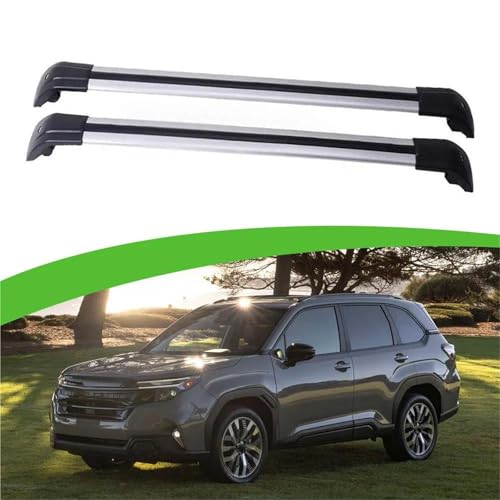 Barras transversales para techo de Subaru Forester 2025 portaequipajes de aluminio 2