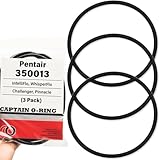 (3 Pack) Pentek, Pentair 350013 Lid O-Ring - Replacement Pool and Spa Pump ORing by Captain O-Ring