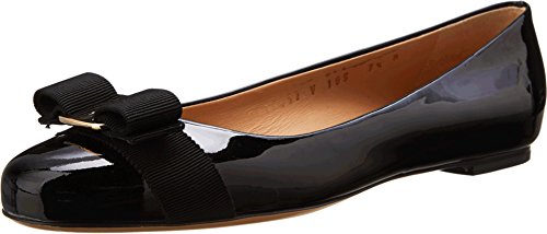 Salvatore Ferragamo Women's Varina Nero 1 5 D