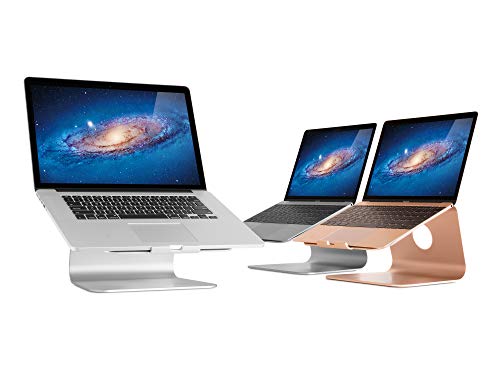 Rain Design m-Stand Tabletop Laptop Stand, Space Gray (Patented) - Image 4