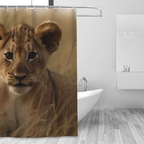 Rideau de douche 182,9 x 182,9 cm imperméable avec 12 crochets