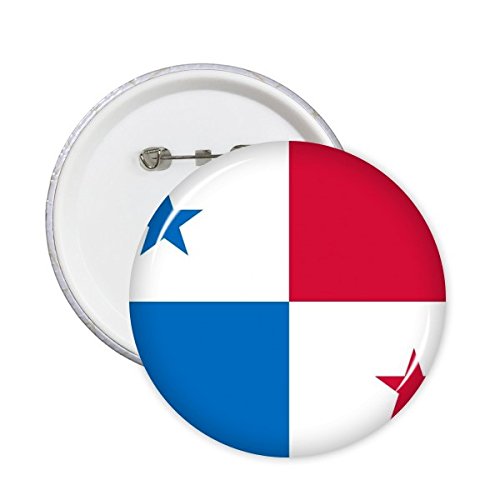 Badge drapeau Panama XXL épingle haute fixation lot de 5 pour sac