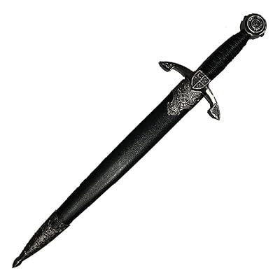 ECOMMUR Daga Medieval ZS7173 | Daga histórica de coleccionista + Vaina. Colección de artículos Antiguos. | Ya disponible en tu tienda friki favorita! En mundofriki.es!