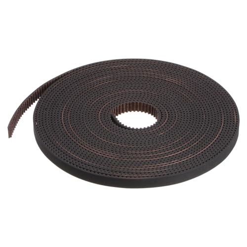 HARFINGTON 2GT Timing Belt 5 Meters(16.4ft) Non-Slip 3D Printer Belt 1.5mm Pitch 6mm Width with Fiberglass Core for 3D P