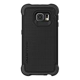 Ballistic Cell Phone Case for Samsung Galaxy S 6 Edge Plus - Retail Packaging - Black