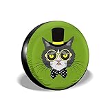 Funktion: Die Reifenabdeckung schützt Ihren Reserverad vor schädlichen UV-Strahlen, vor Sonneneinstrahlung und Schmutz und schont die Radoberfläche. Es ist großartig, Reifen und Räder zu lagern oder vor Sonnenschäden, Vogeltropfen, Rost und Schmutz zu schützen. Verbessert das Erscheinungsbild des Fahrzeugs erheblich und hält Reserveräder sauber.