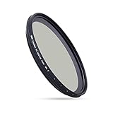 【Neutrale Dichte von ND2 auf ND400 einstellen】Drehen Sie einfach den Filterring, die Durchlässigkeit variiert von 50% bis 0,25%, stellen Sie den ND-Filter ein, um Ihren gewünschten Effekt mit maximaler Schärfe zu erzielen