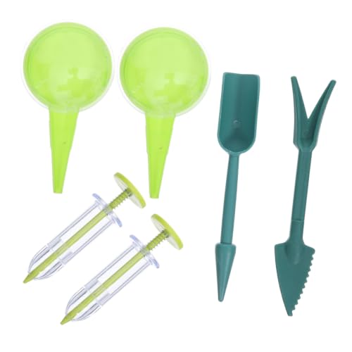 Milisten Distributeur de Graines Manuel Portable en Plastique avec Contrôle de Profondeur et Espacement pour Jardin et Plates-Bandes