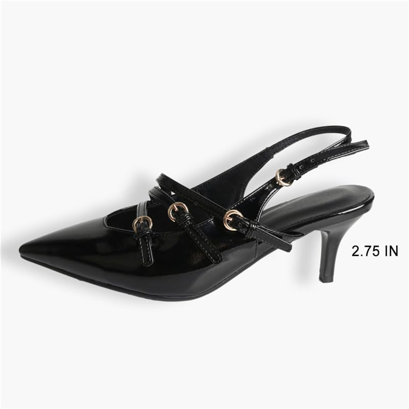 Image of FOREADA Lolita Shoes Platform Mary Jane Heels Kawaii Bow Lace Pearl Pumps | Vintage kawaii lolita styling ideal for dresses, with bead, lace, bow, ankle strap, pink, white and classic black colors