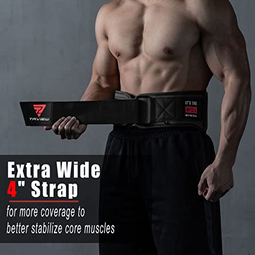 Weight Lifting Belt For Men & Women, Gym Belt For Workout, Weightlifting, Powerlifting, Squat And Deadlift, Comfortable Lumbar & Back Support (L (36-41Inches）) #TOP4