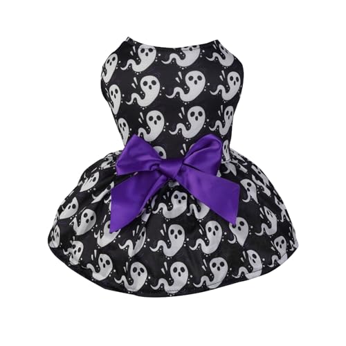 Disfraz para perro Halloween con calavera y calabaza