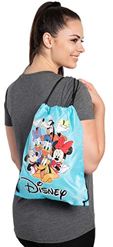 Disney Tote 15" Sling Bag Mickey Mouse Minnie Donald Daisy Goofy Pluto Print4